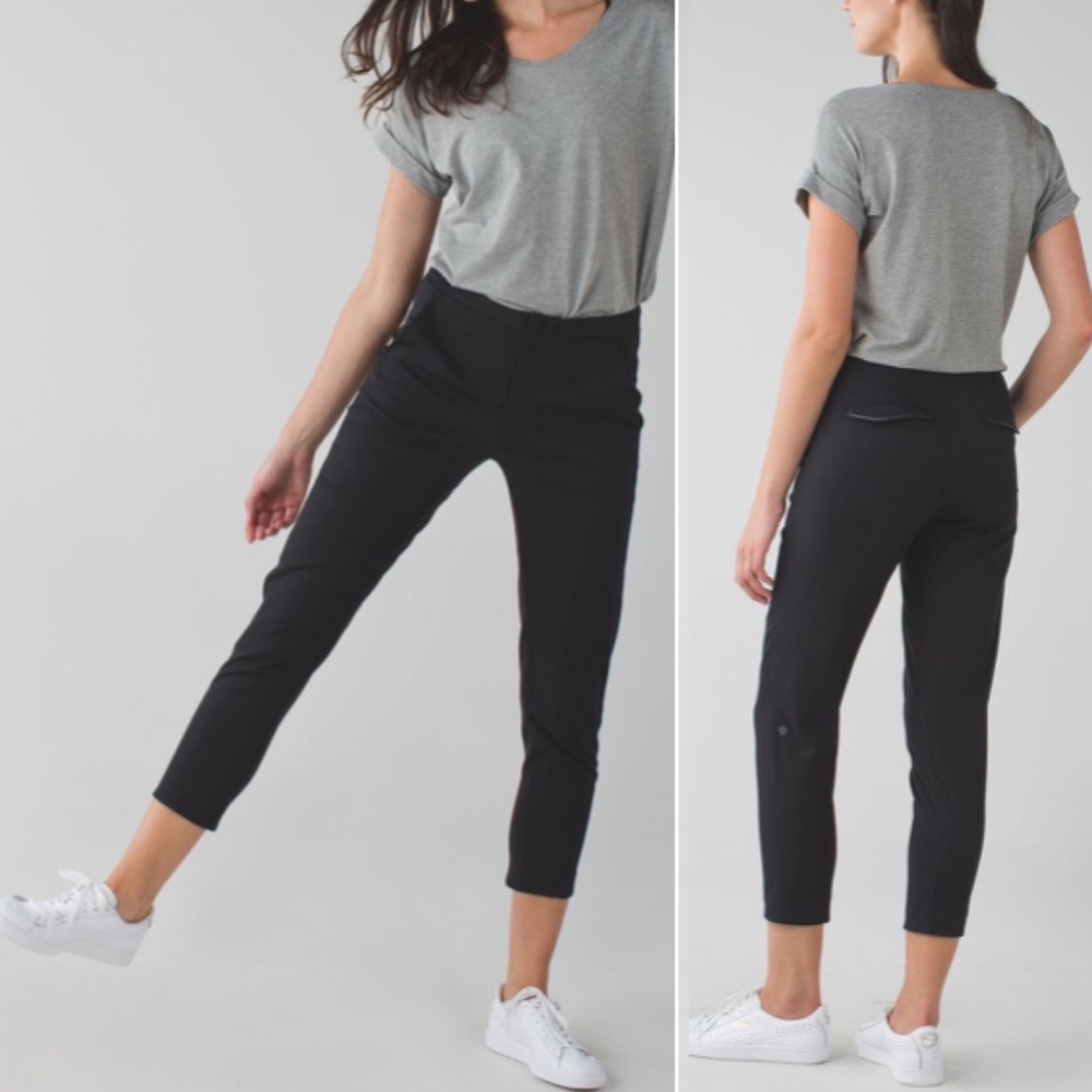 Lululemon Athletica Black &go City Trek Trouser B2